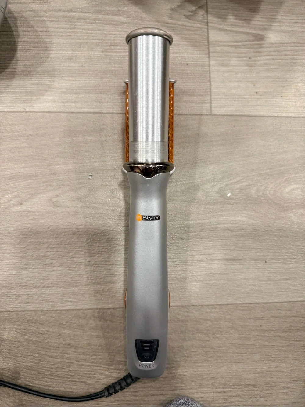 InStyler Rotating Iron Hair Styling Tool - Silver